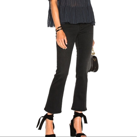 frame le crop mini boot black